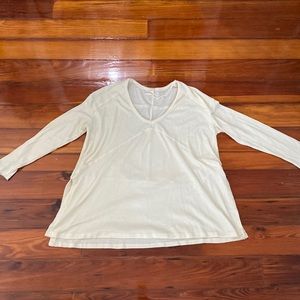 Cream lounge top